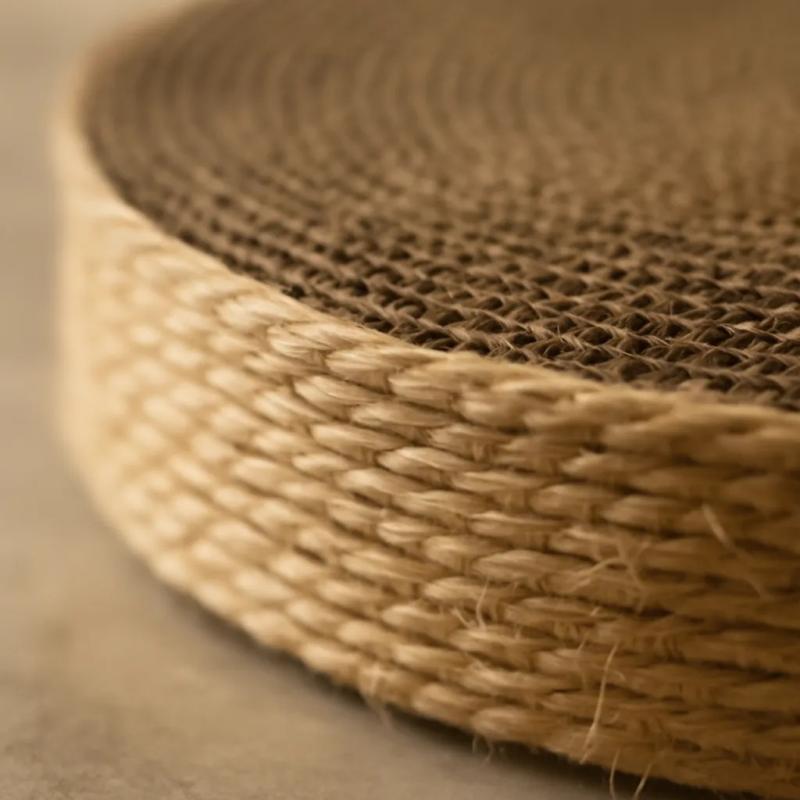 Rascador Para Gatos Rascat Rueda Cartón Y Yute 35 Cm Premium