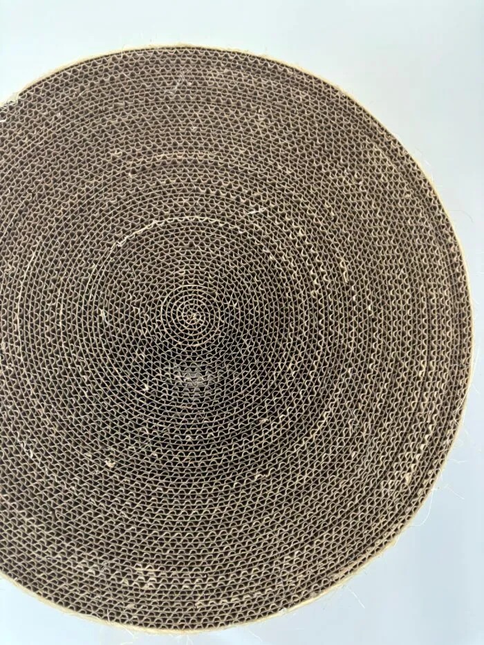 Rascador Para Gatos Rascat Rueda Cartón Y Yute 35 Cm Premium