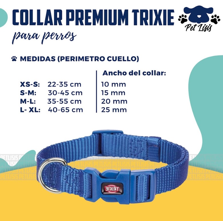 Collar Premium Trixie L-xl Perros Cachorros Mascotas