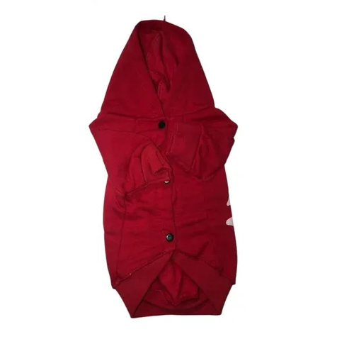 Ropa Para Perros Buzo Rojo Abercrombie Gatos Cachorros Mascotas