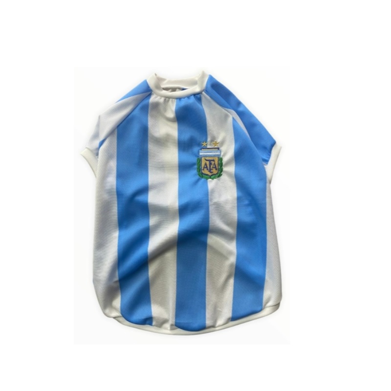 Remera Camiseta Argentina AFA Ropa Perros Cachorros Mascotas