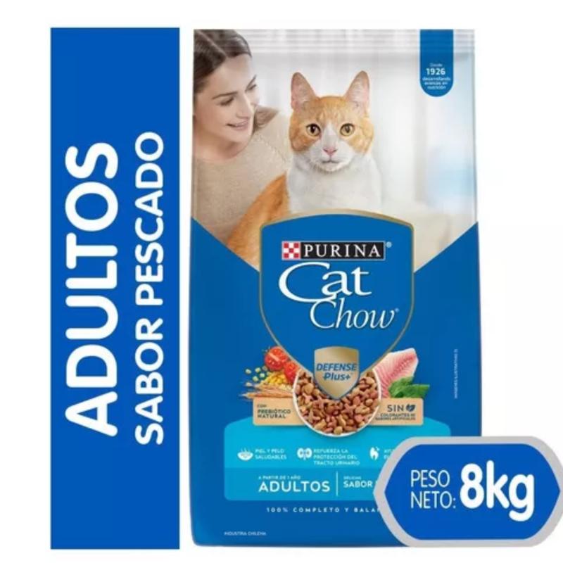 Alimento Para Gato Cat Chow Pescado y pollo 8kg
