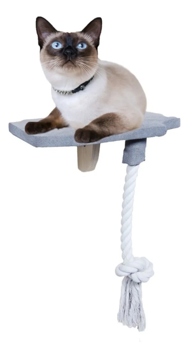 Plataforma Cama Rascador C/ Cuerda Para Gatos Afp Millex