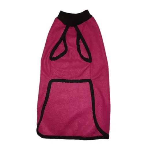 Ropa Para Perros Polar Fucsia Buzo Abrigo Gatos Cachorro Mascotas