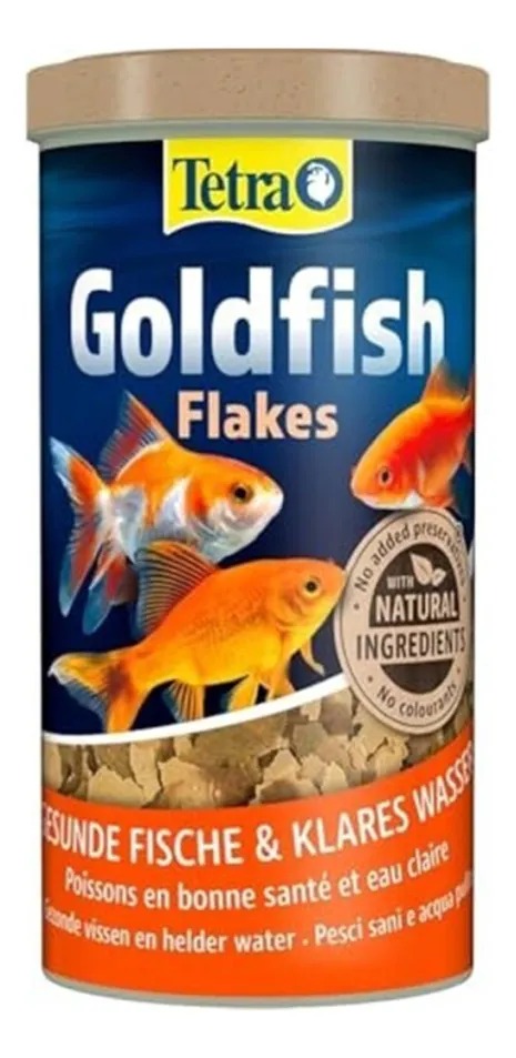 Alimento Para Peces Goldfish Flakes 52g Tetra Acuario Pecera