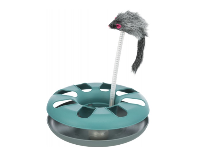 Juguete Interactivo Gatos Circulo Caza Pelota Raton trixie