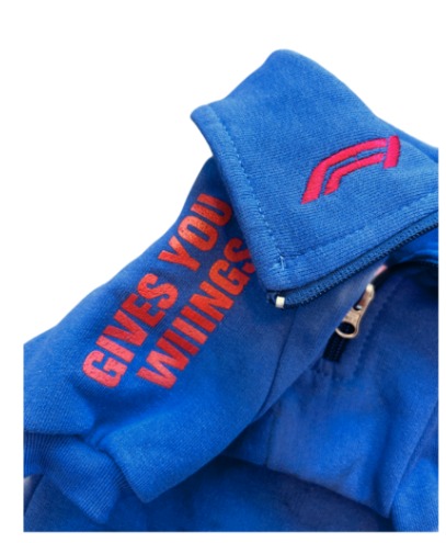 Ropa Para Perros Buzo F1 Azul Cachorros Mascotas Perros