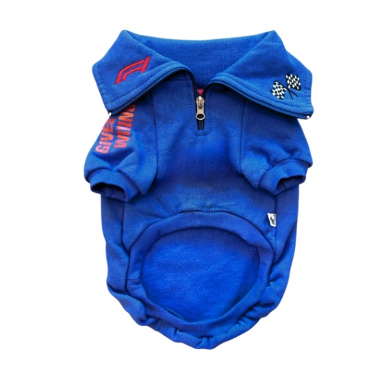 Ropa Para Perros Buzo F1 Azul Cachorros Mascotas Perros