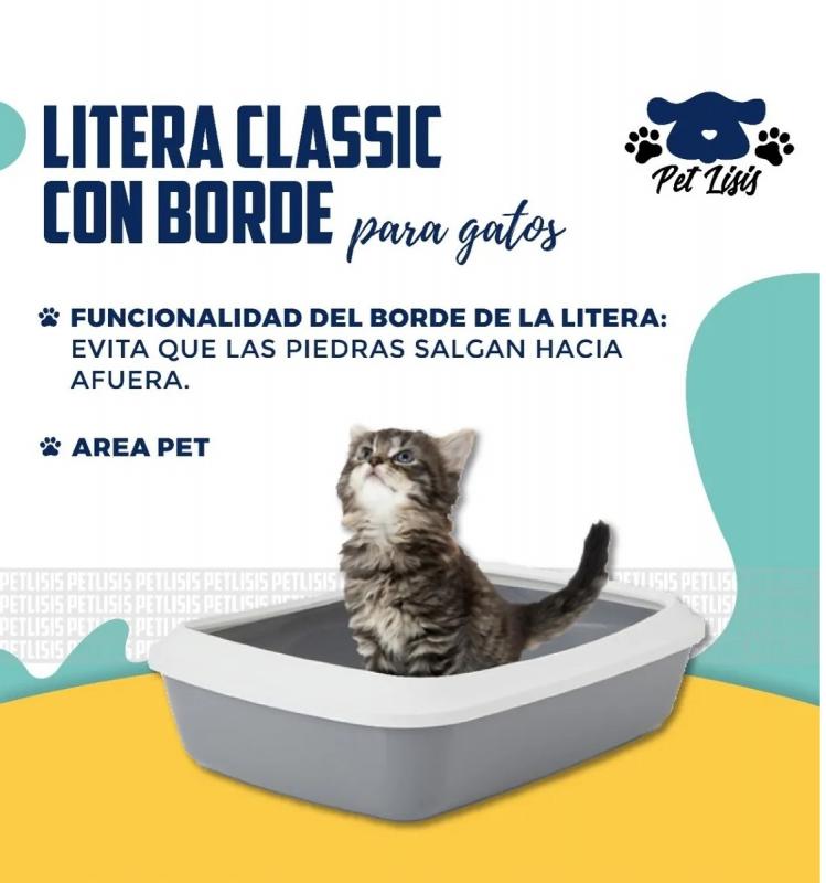 Litera Classic C/ Borde Trixie Gatos Persa Mascotas
