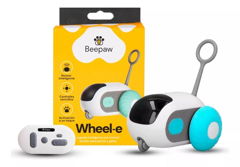 Juguete Para Gatos Raton Inteligente Wheel-E Beepaw