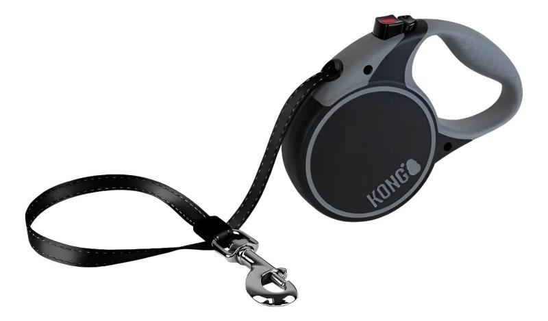 Correa Retractil Terrain Medium 5m Kong Para Perros Mascotas