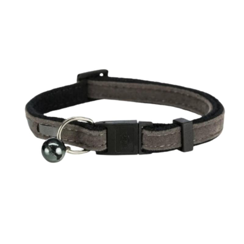 Collar Para Gatos Terciopelo Premium Con Cascabel Mascotas