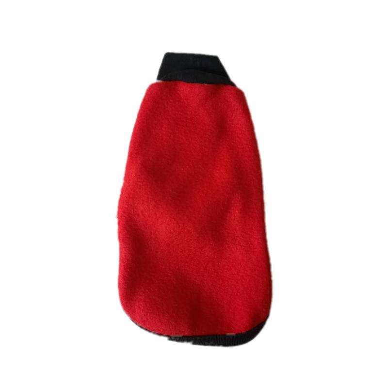 Ropa Para Perros Polar Rojo Buzo Abrigo Gatos Cachorro Mascotas