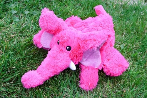 Juguete Peluche Elefante Cozie Medium Kong Perros Mascotas