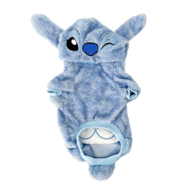 Ropa Para Perros Buzo Stitch Azul Cachorros Mascotas Perros