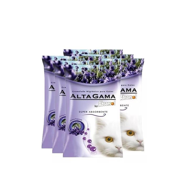 Piedritas Para Gatos Alta Gama Perfumada 6u. D 3.6kg Piedras