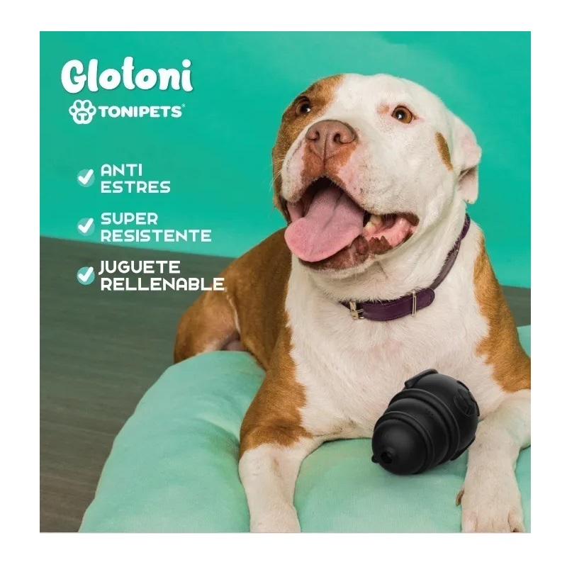 Juguete Rellenable S Glotoni Ex Zambo Perros Cahorro Mascota