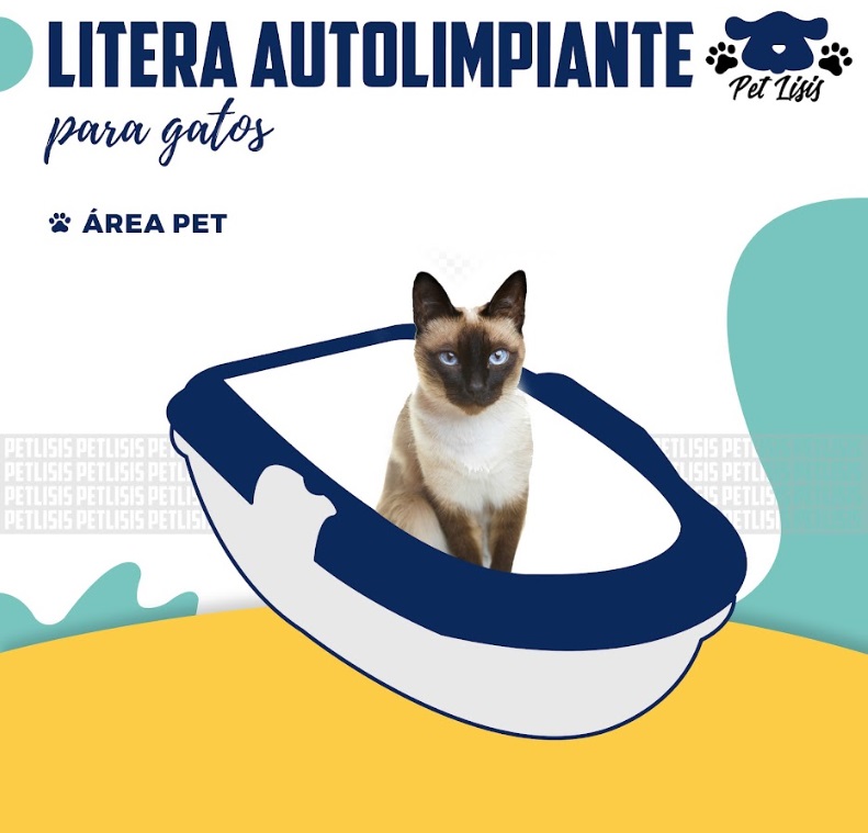 Litera Bandeja Sanitaria Baño Autolimpiante Gatos Trixie