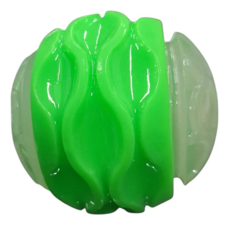 Juguete Pelota Skipy Glow In The Dark Con Chifle Para Perro