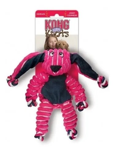 Juguete Peluche Conejo Floppy Knots Md/Lg Kong Perros Mascotas