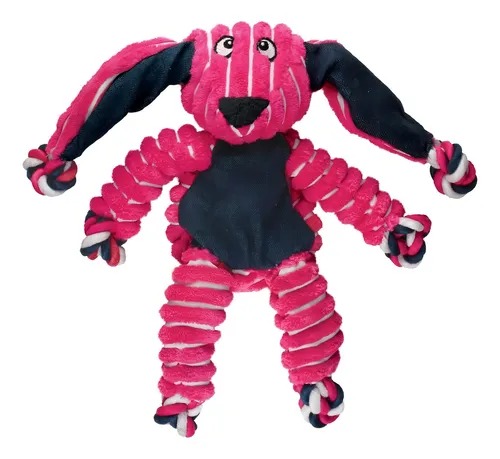 Juguete Peluche Conejo Floppy Knots Md/Lg Kong Perros Mascotas