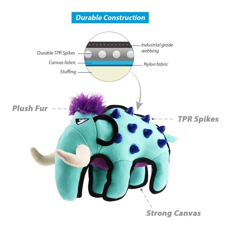 Juguete Peluche Para Perros Duraspikes Gigwi Millex