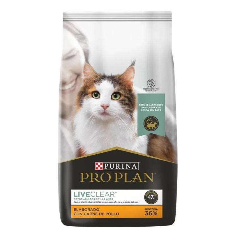 Alimento para Gatos Pro Plan live clear 3kg