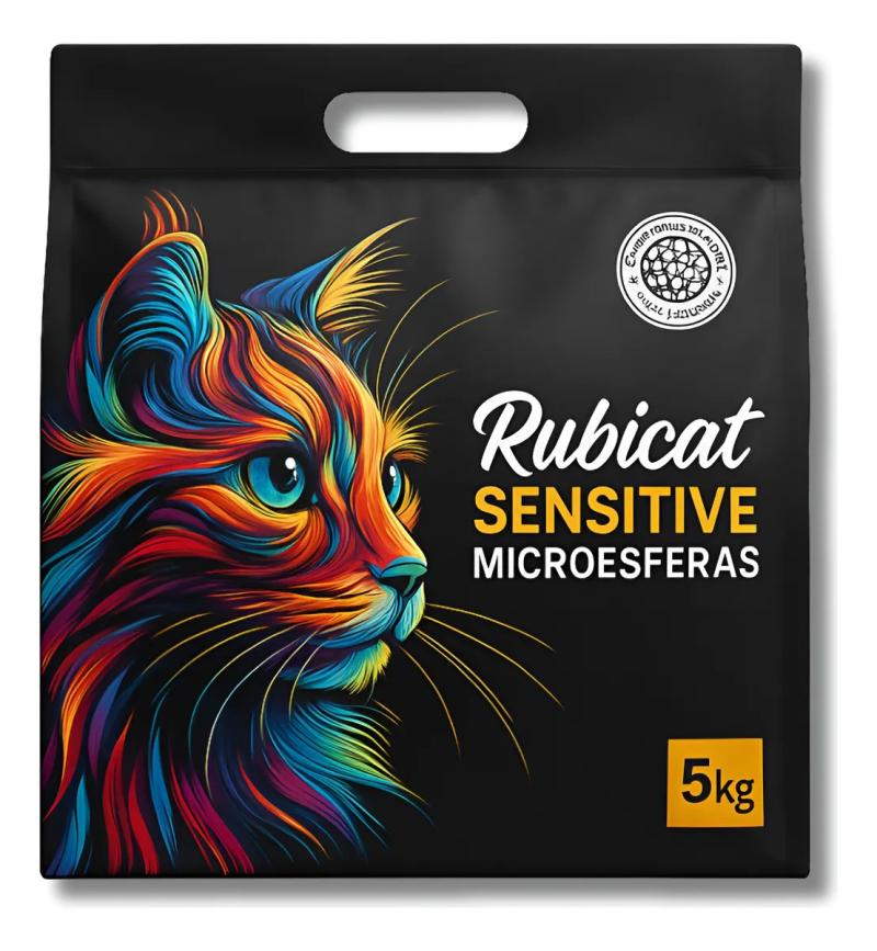Piedritas Para Gatos Aglomerantes Rubicat Sensitive Microesferas 5kg