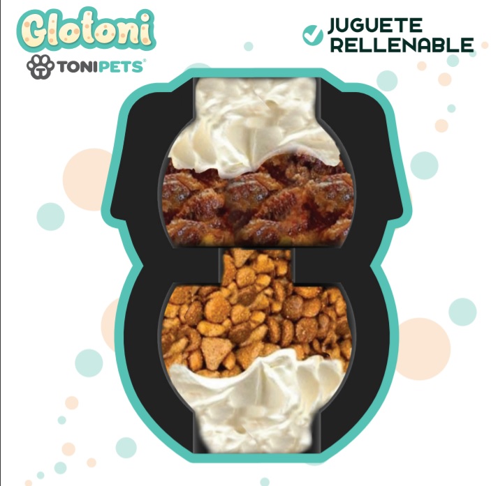 Juguete Canino Glotoni XL Perros Cachorros