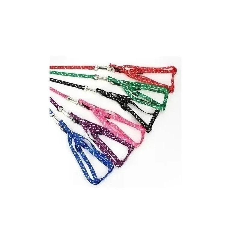 Arnes Pretal + Correa Diseños 10mm Perros Cachorros Mascotas