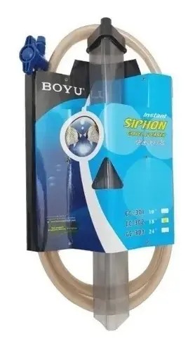 Limpia Grava Esquinero Regulador Boyu 45cm Acuario
