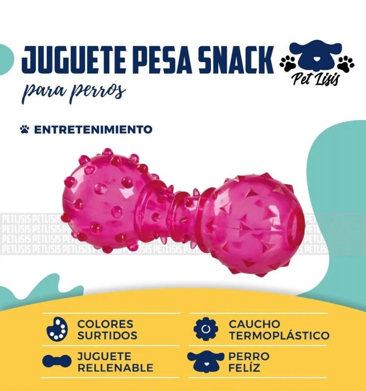 Juguete Pesa Snack Premio Bppets Perros Cachorros Mascotas Trixie