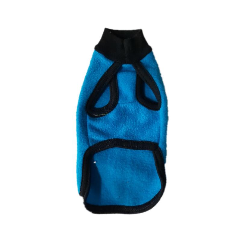 Ropa Para Perros Polar Celeste Buzo Abrigo Gatos Cachorro Mascotas