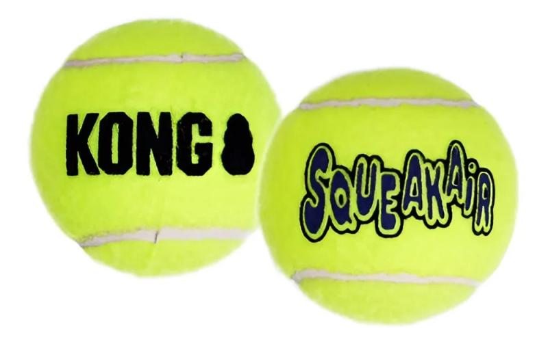 Juguete Pelota Squeak Air Ball Small 3u Y Chifle Para Perros