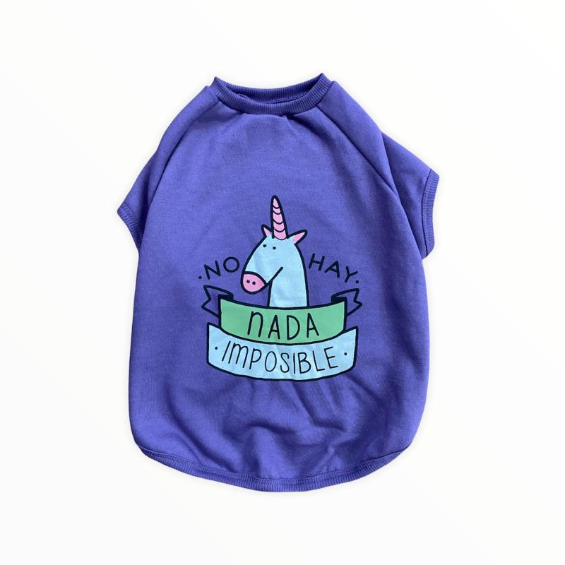 Buzo Abrigo Unicornio Para Perros Ropa Gatos Diseños Cachorro Mascotas