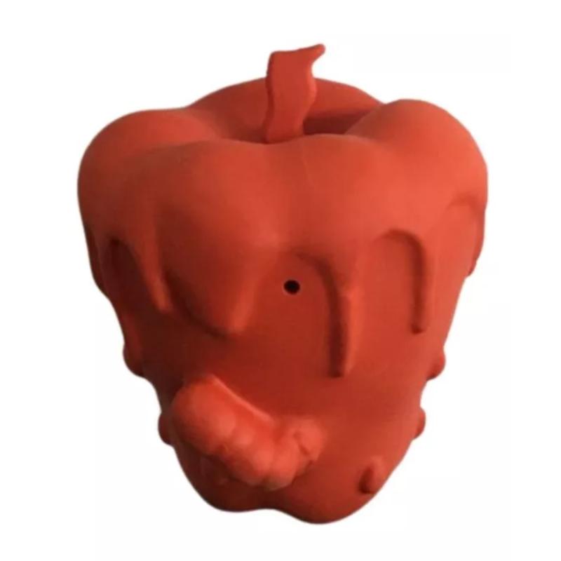 Juguete Manzana Snack Strong Aroma Carne Perros