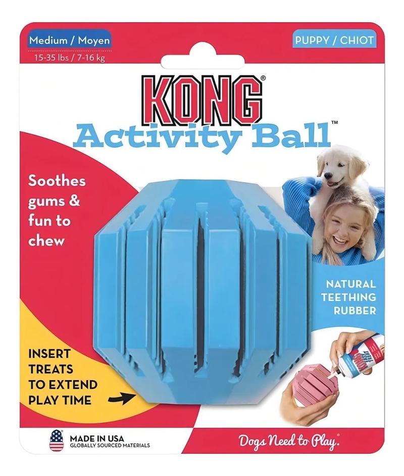 Juguete Para Perro Pelota Puppy Activity Medium Kong
