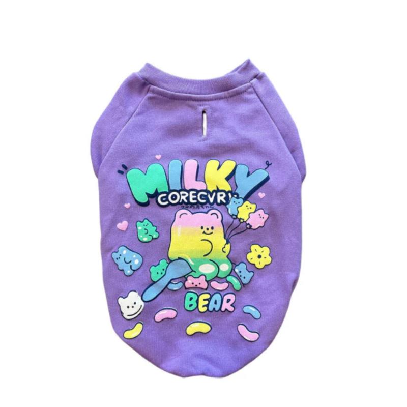 Ropa Para Perros Buzo Milky Cachorros Mascotas Bulldog