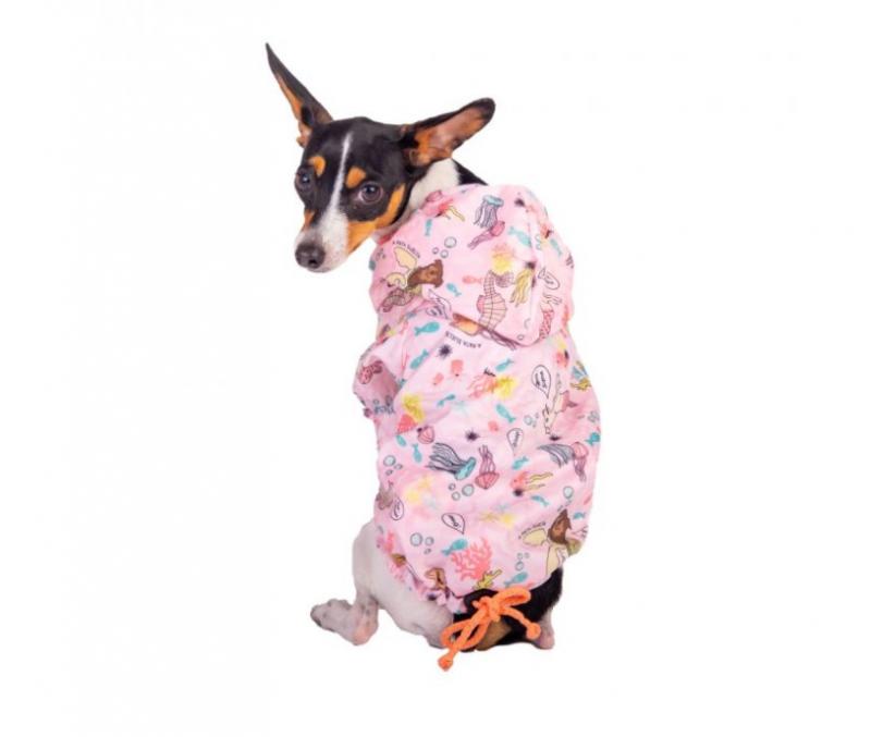 Piloto Impermeable Lamer Ropa Perros Mascotas Cachorros