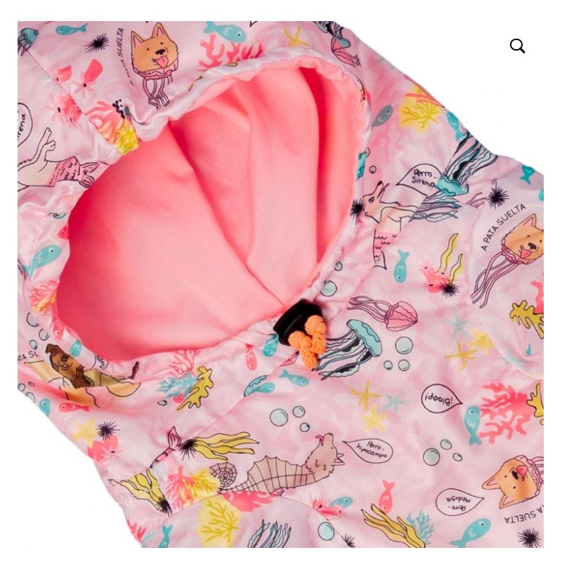 Piloto Impermeable Lamer Ropa Perros Mascotas Cachorros