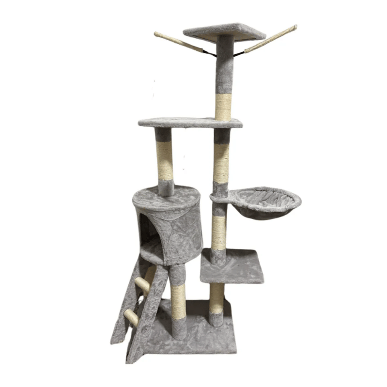 Rascador Tomaso Felpa Gatos Persa Siames Mascotas Petlisis