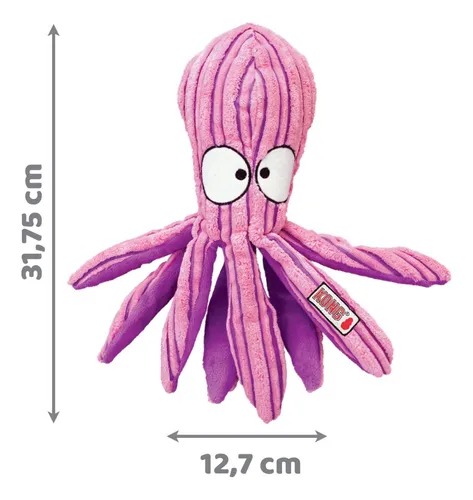 Juguete Peluche Pulpo Cuteseas Large Kong Perros Mascotas