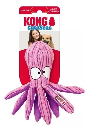 Juguete Peluche Pulpo Cuteseas Large Kong Perros Mascotas