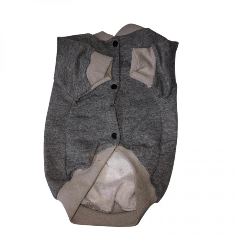 Ropa Para Perros Buzo Gap Gris Claro Abrigo Gatos Cachorros Mascotas