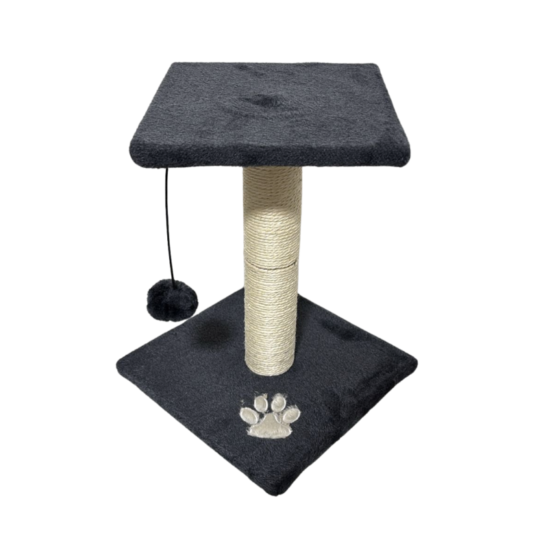 Rascador Torre Poste Para Gato Simple Chico 39cm Con Pelota