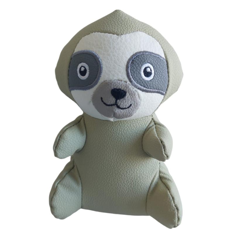 Peluche Perezoso Ecocuero C/ Sonido Perros Cachorros Mascota