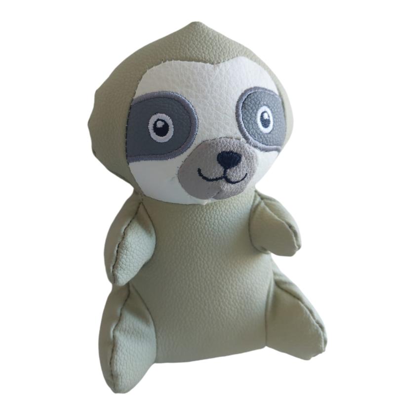 Peluche Perezoso Ecocuero C/ Sonido Perros Cachorros Mascota