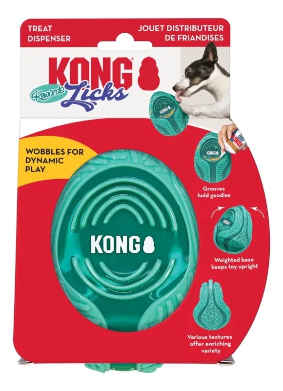 Juguete Interactivo Rellenable Licks Rewards Md/LG Kong Para Perros