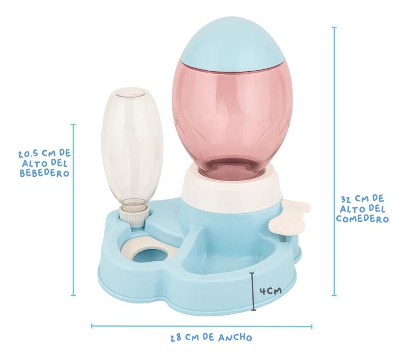 Comedero Bebedero Automatico 2 en 1