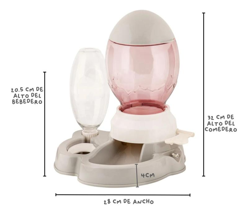 Comedero Bebedero Automatico 2 en 1